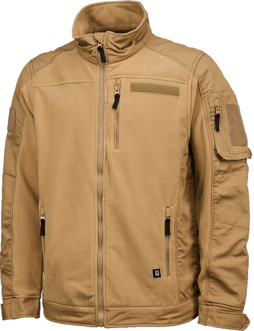 

Куртка Brandit Ripstop Fleece водоотталкивающая, светло-коричневый