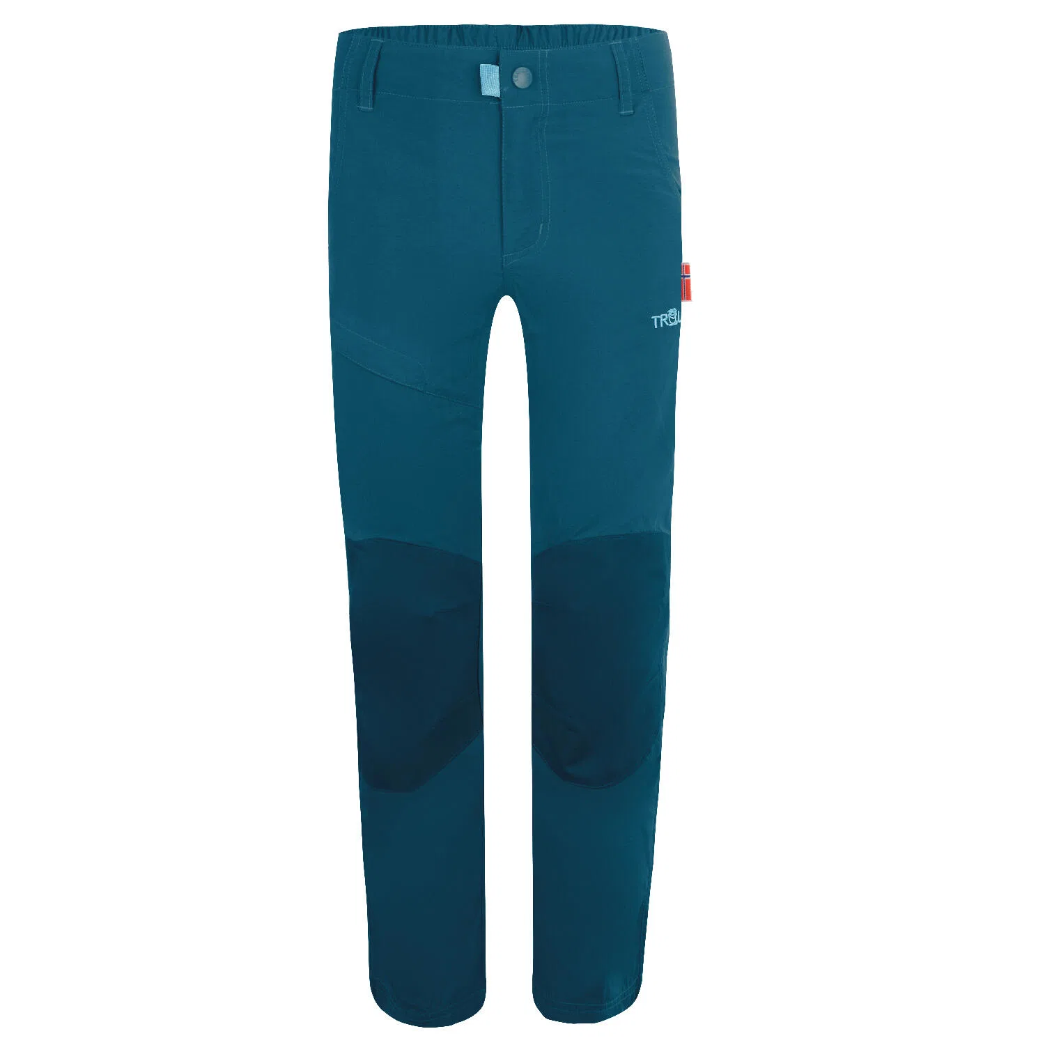 Детские треккинговые брюки с усилением Trollkids Kids Hammerfest Pants PRO Slim Fit, Petrolblau