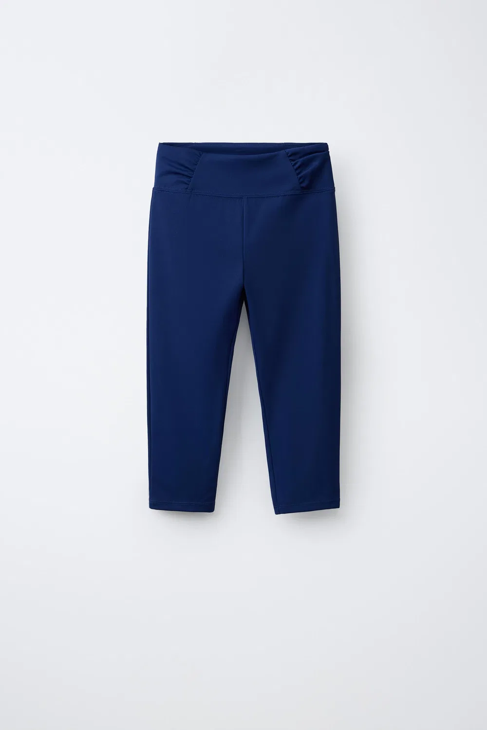 Брюки капри ZARA, Navy Blue
