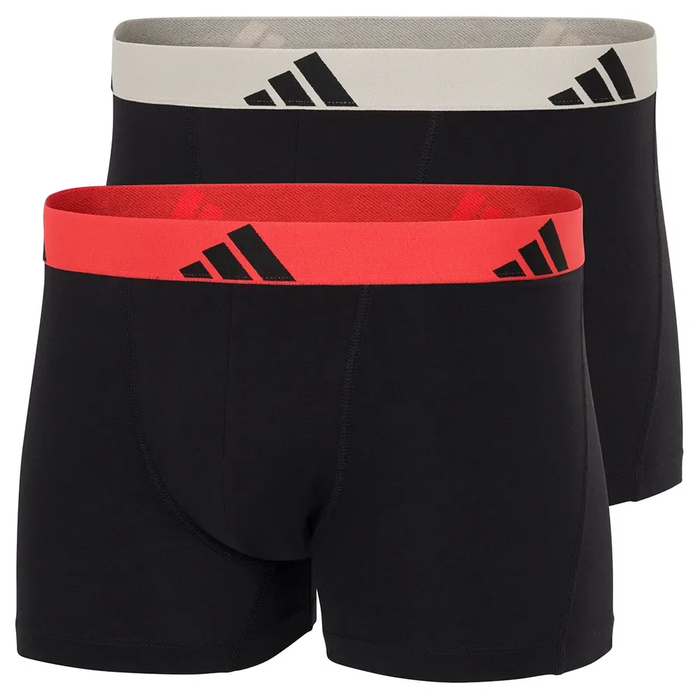 Комплект боксеров Active Flex Cotton из 2 штук Adidas, черный — фото 3