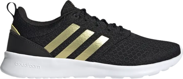 

Кроссовки Adidas Wmns QT Racer 2.0 'Black Gold Metallic', черный