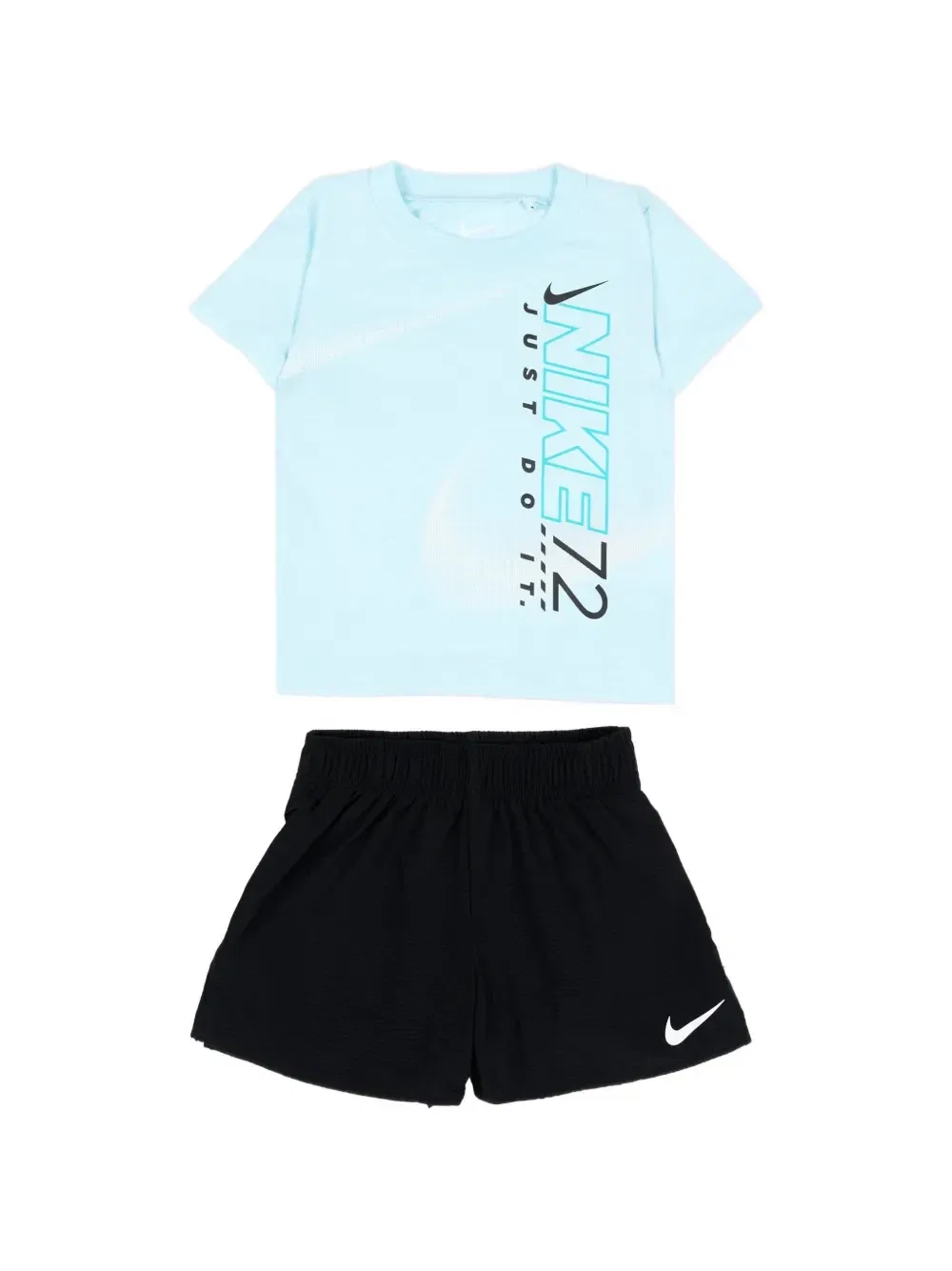 Комплект из шорт с логотипом Nike Kids, синий