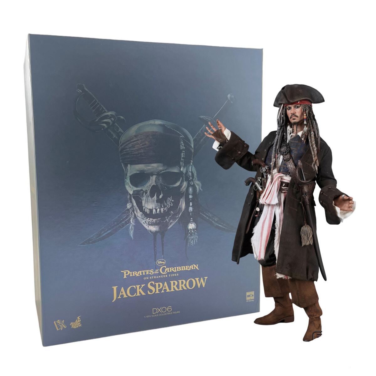 

Фигурка Hot Toys Pirates of the Caribbean: On Stranger Tides Captain Jack Sparrow DX06