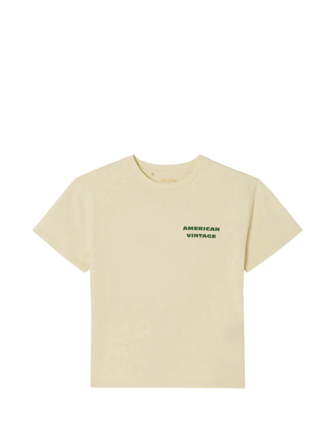 Футболка Fizvalley с логотипом American Vintage Kids, нейтральные цвета
