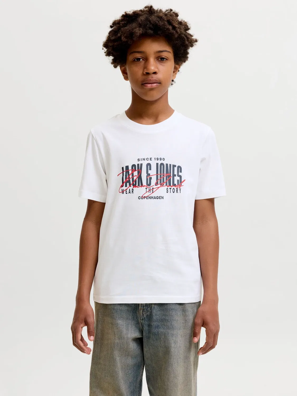 Комплект футболок с принтом Jack & Jones Junior, черный — фото 3