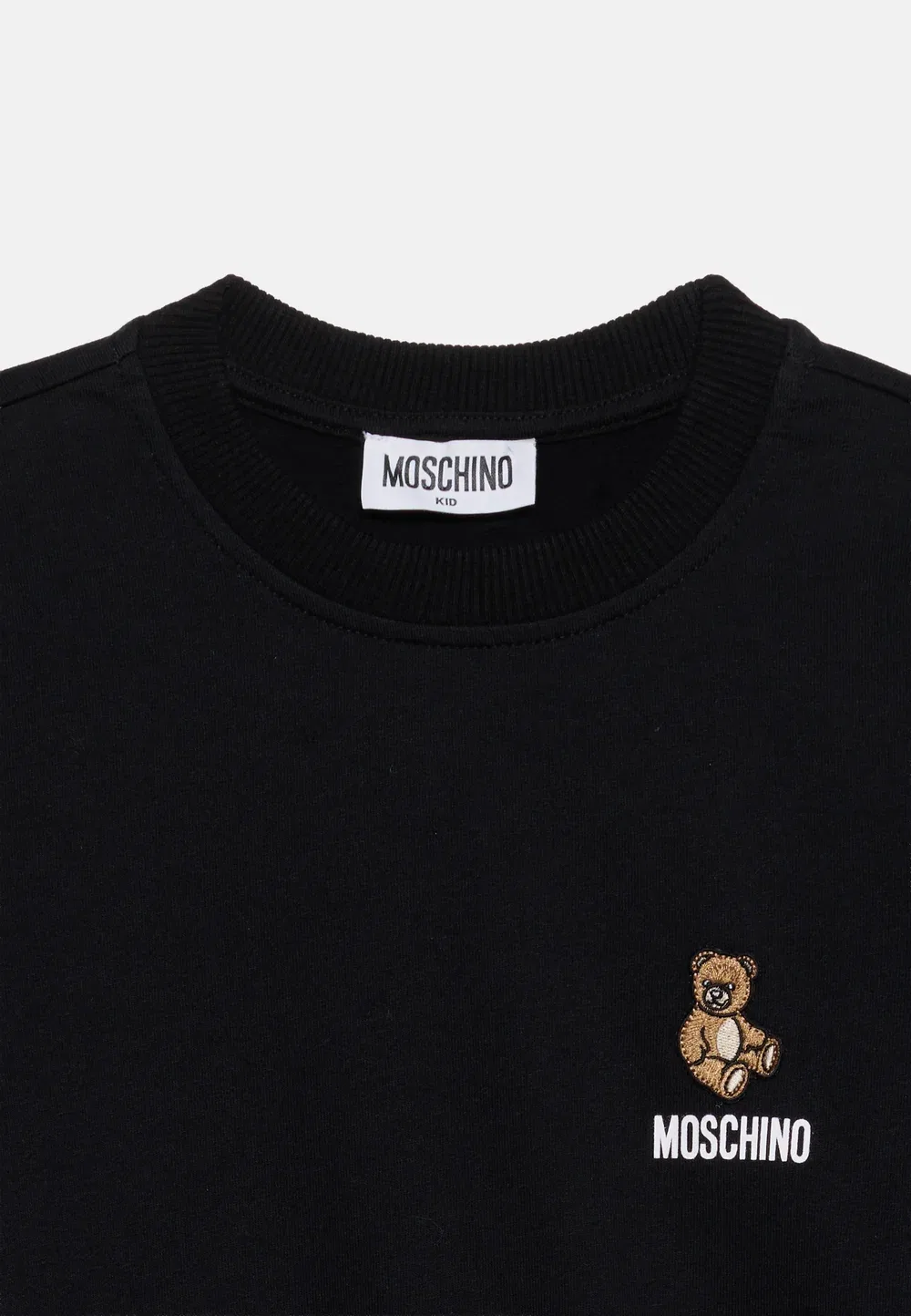 Толстовка унисекс - универсальная толстовка Moschino, Black — фото 3