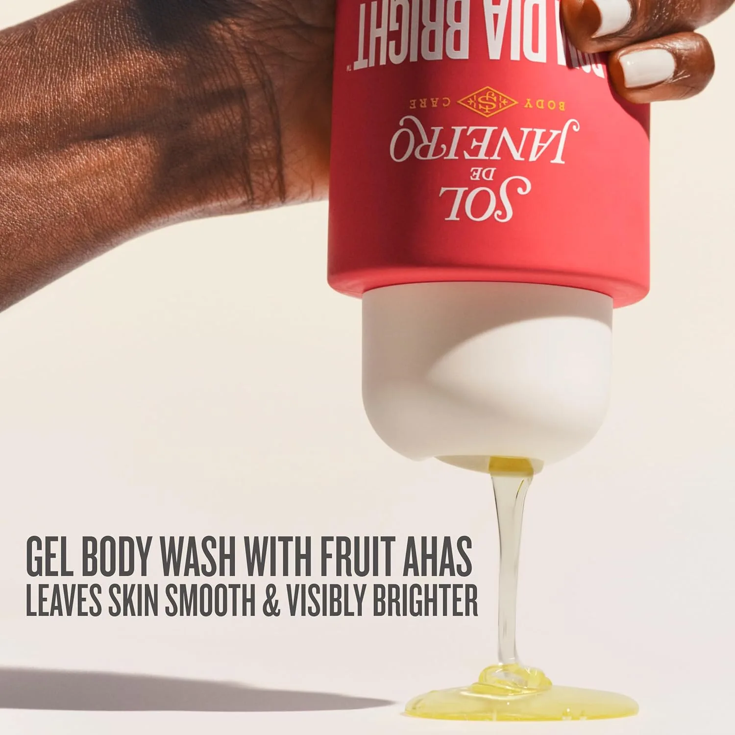 Набор Sol de Janeiro Visibly Brightening and Smoothening Bom Dia AHA Body Scrub and Body Wash Duo, эксклюзивно на Amazon., Black — фото 3