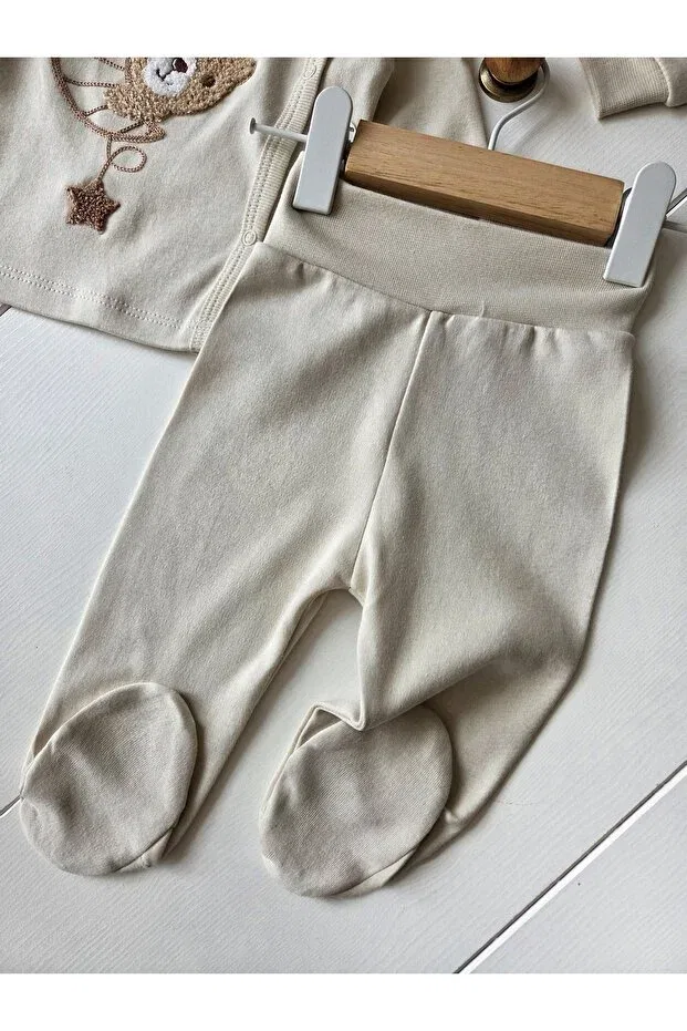 Детский комплект для выписки 3 предмета Panfilia, Beige-Brown — фото 4