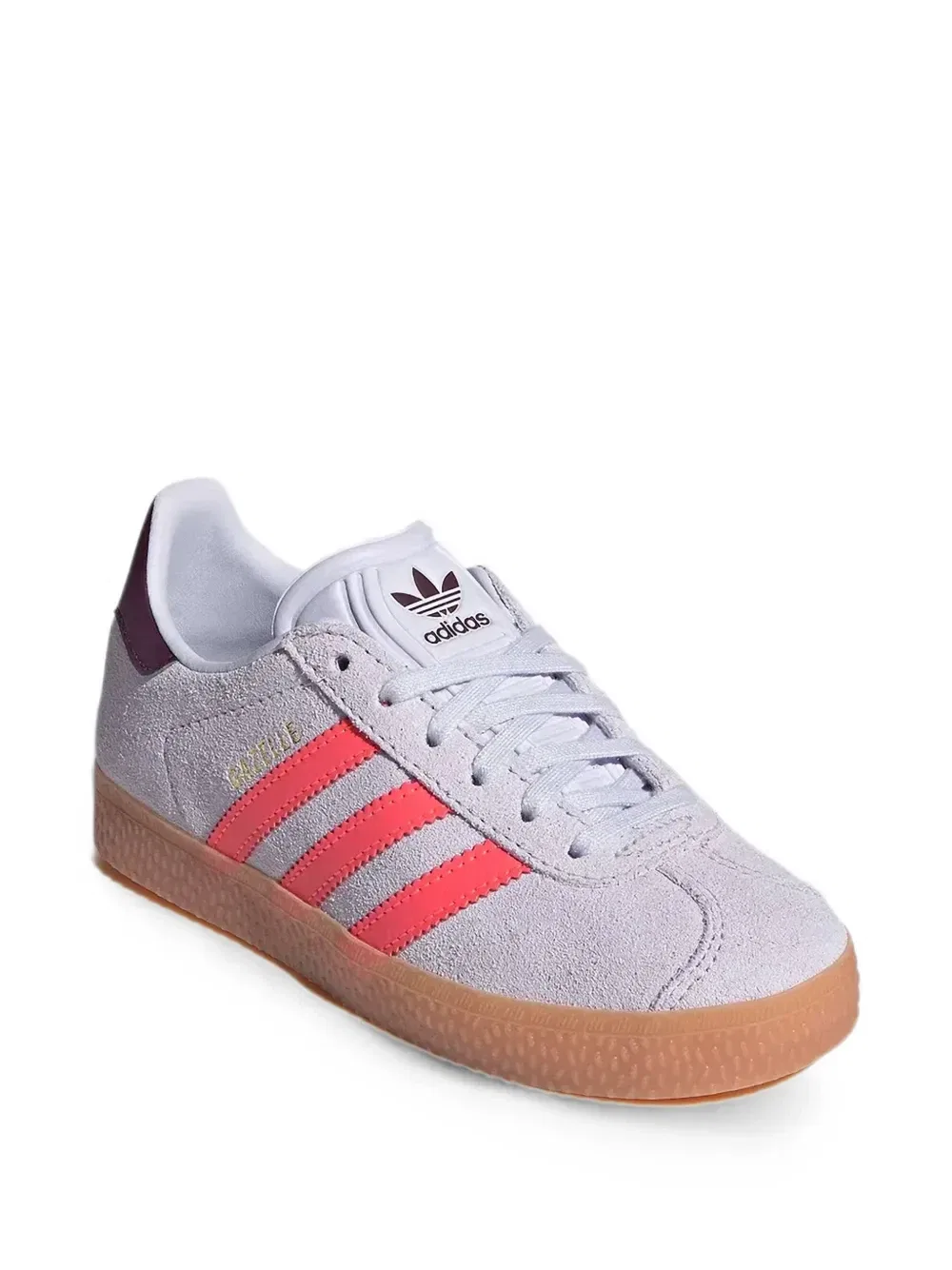 Кроссовки Gazelle с низким берцем Adidas Kids, серый
