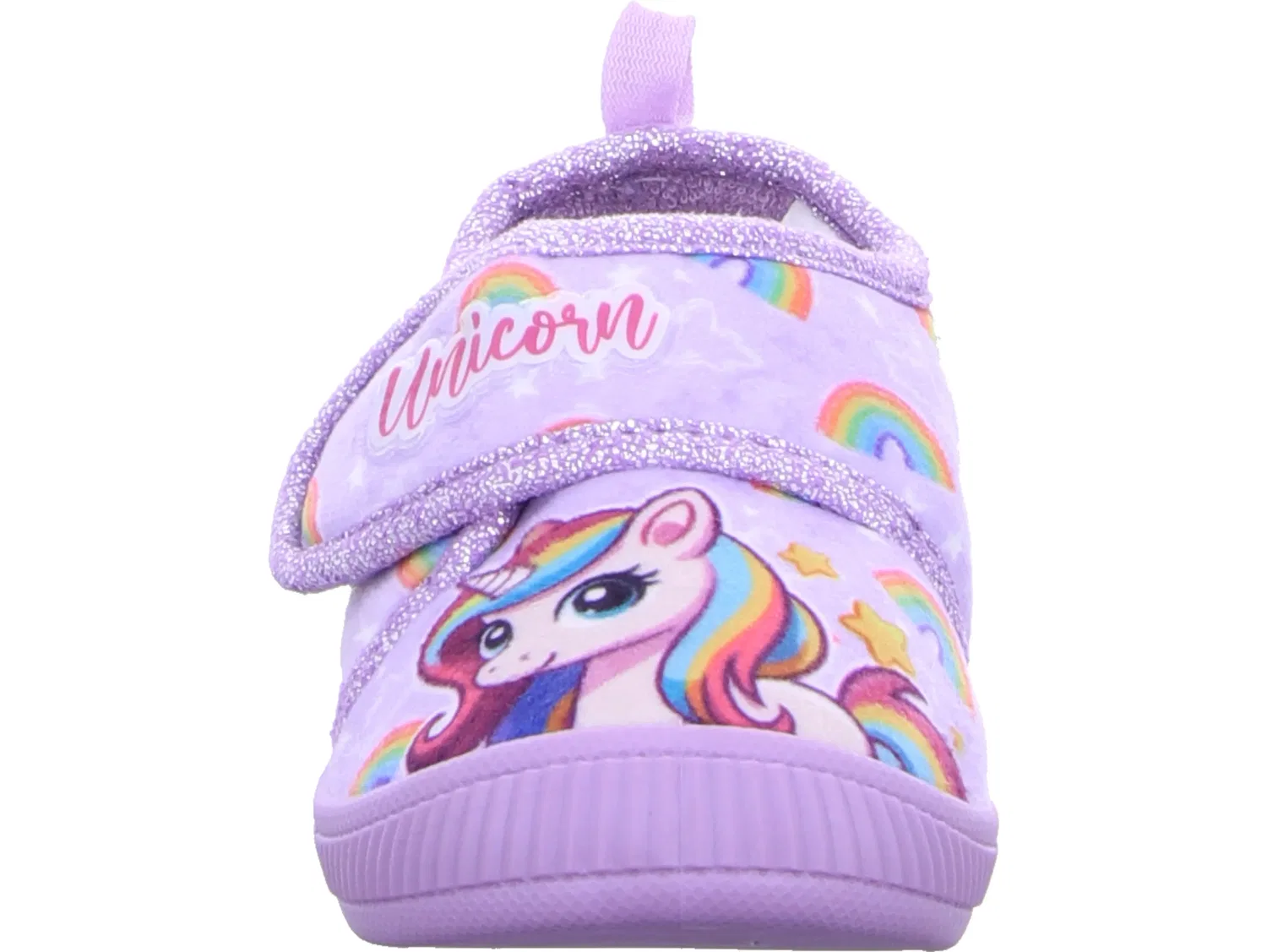 Домашние тапочки фиолетовый Unicorn, фиолетовый — фото 4