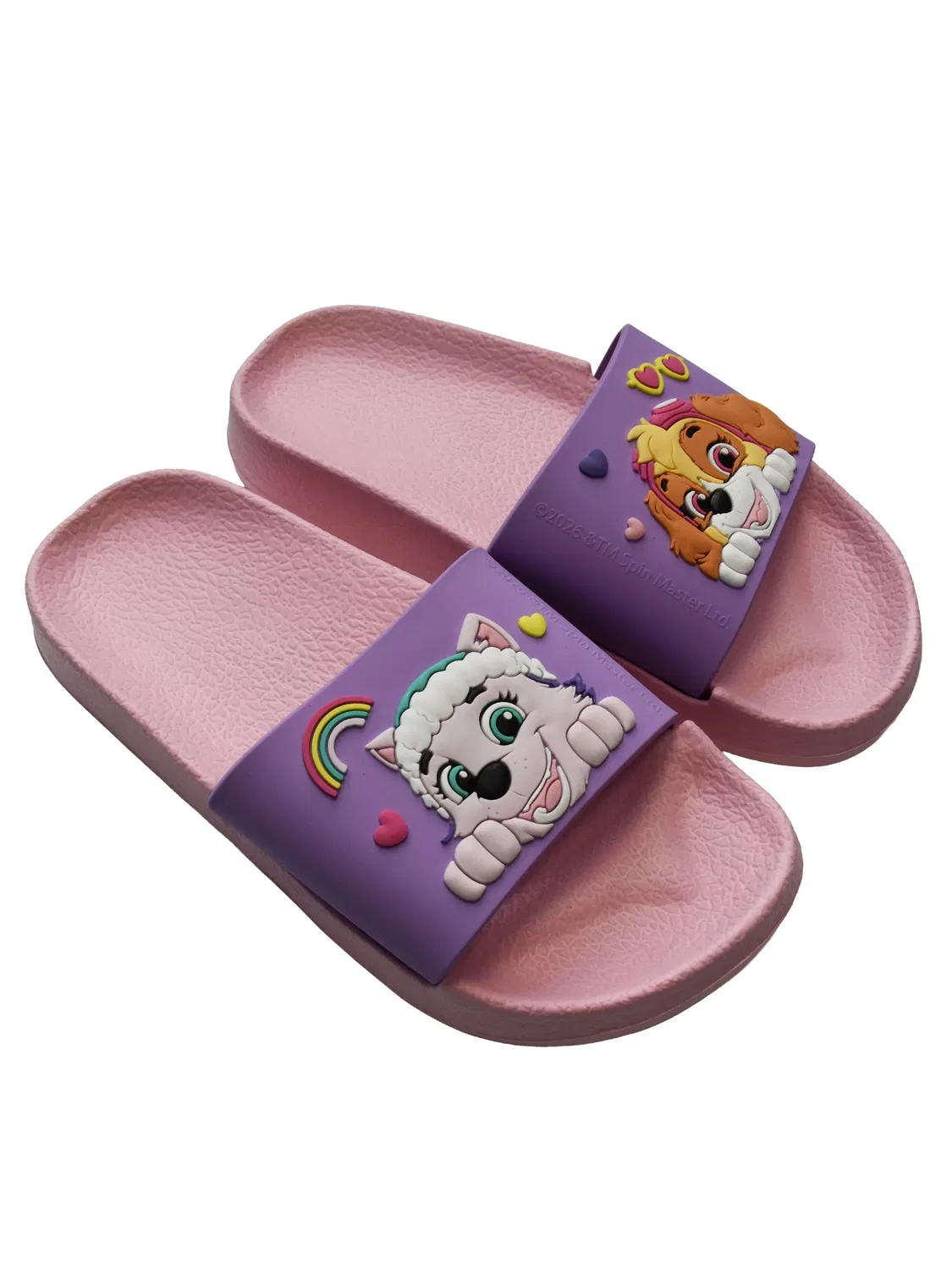 Шлепанцы для купания с принтом Skye & Everest Paw Patrol, розовый — фото 3