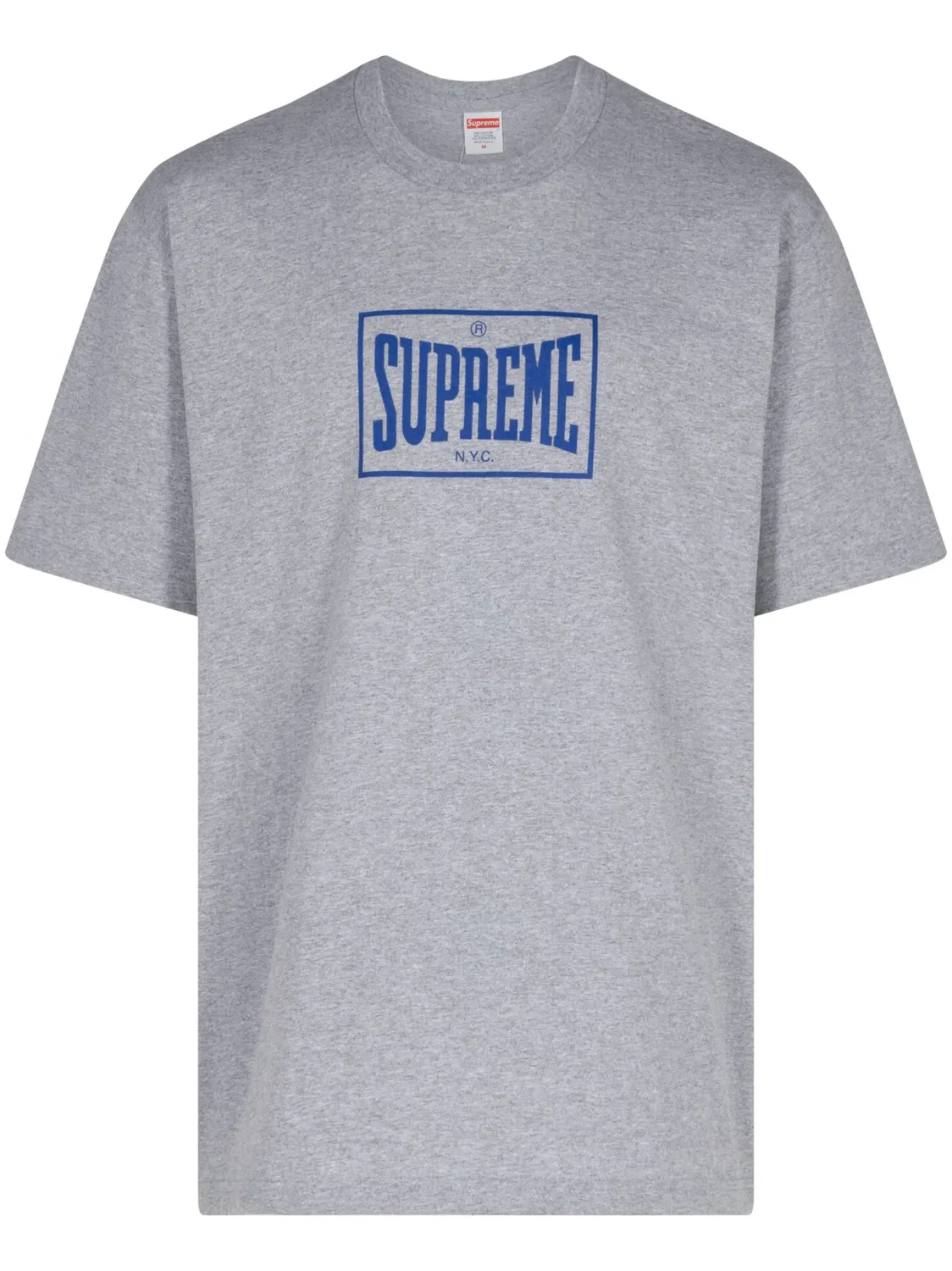 Футболка Warm Up серого цвета Supreme, серый