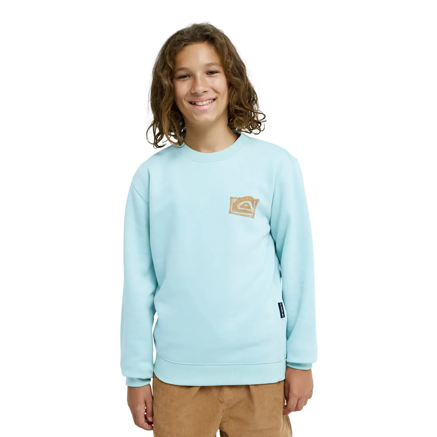 Детская кофта с принтом Quiksilver, Azul