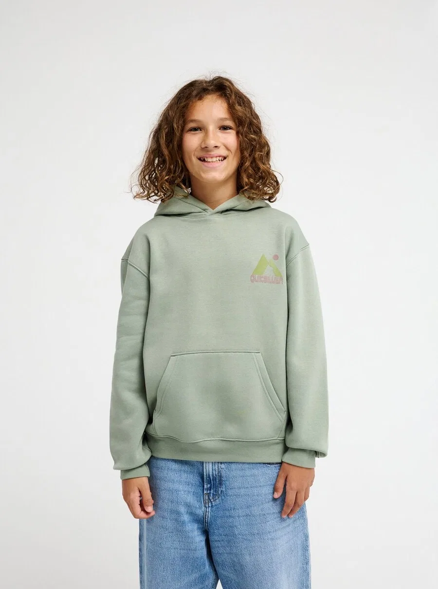 Толстовка QUIKSILVER, цвет киви, светло-зеленый — фото 4