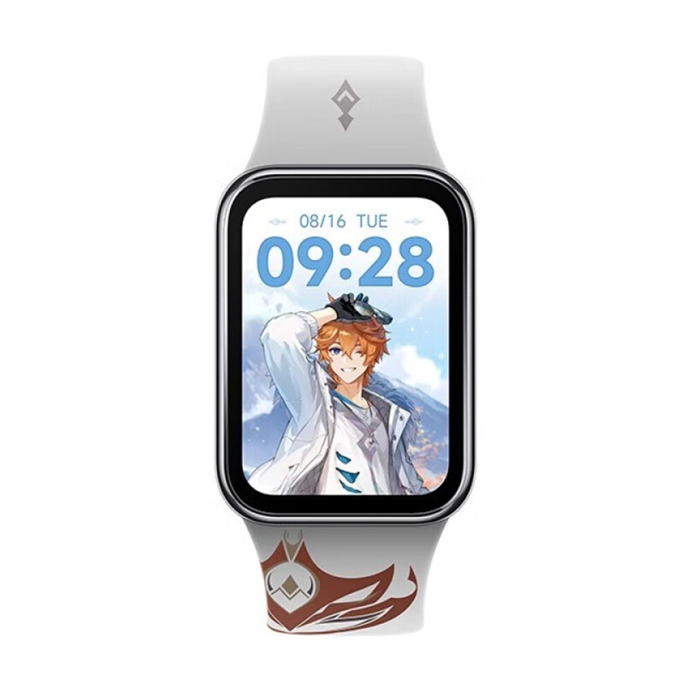Умные часы Xiaomi Mi Band 8 Pro Genshin Impact Edition, серый — фото 2