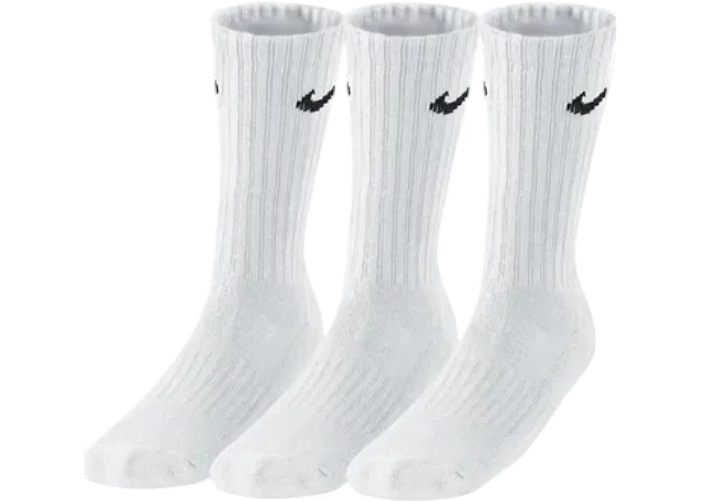 Мужские носки с набивкой 3 пары Nike, White