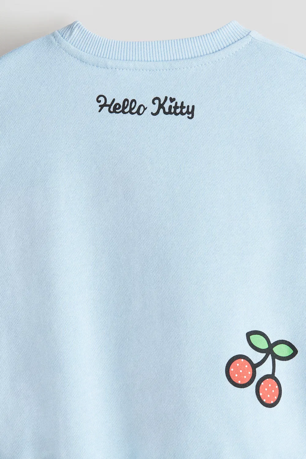 Хлопковая толстовка с принтом H&M, Hellblau/Hello Kitty — фото 2