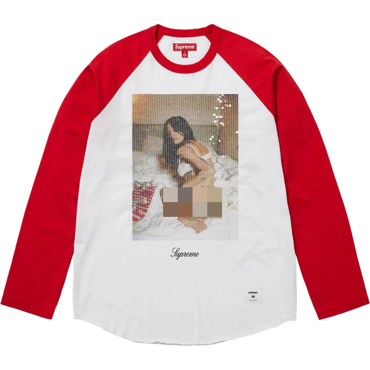 Детская футболка с прямым кроем Supreme FW26, Rouge Red — фото 4