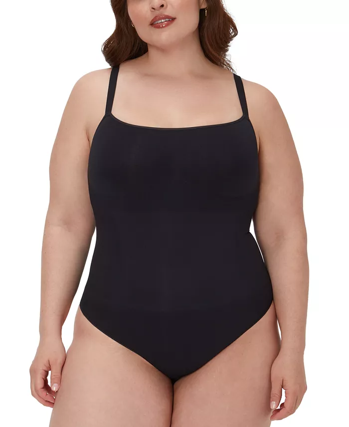 

Женское бесшовное корректирующее боди-стринги на каждый день DMS830 Maidenform, черный