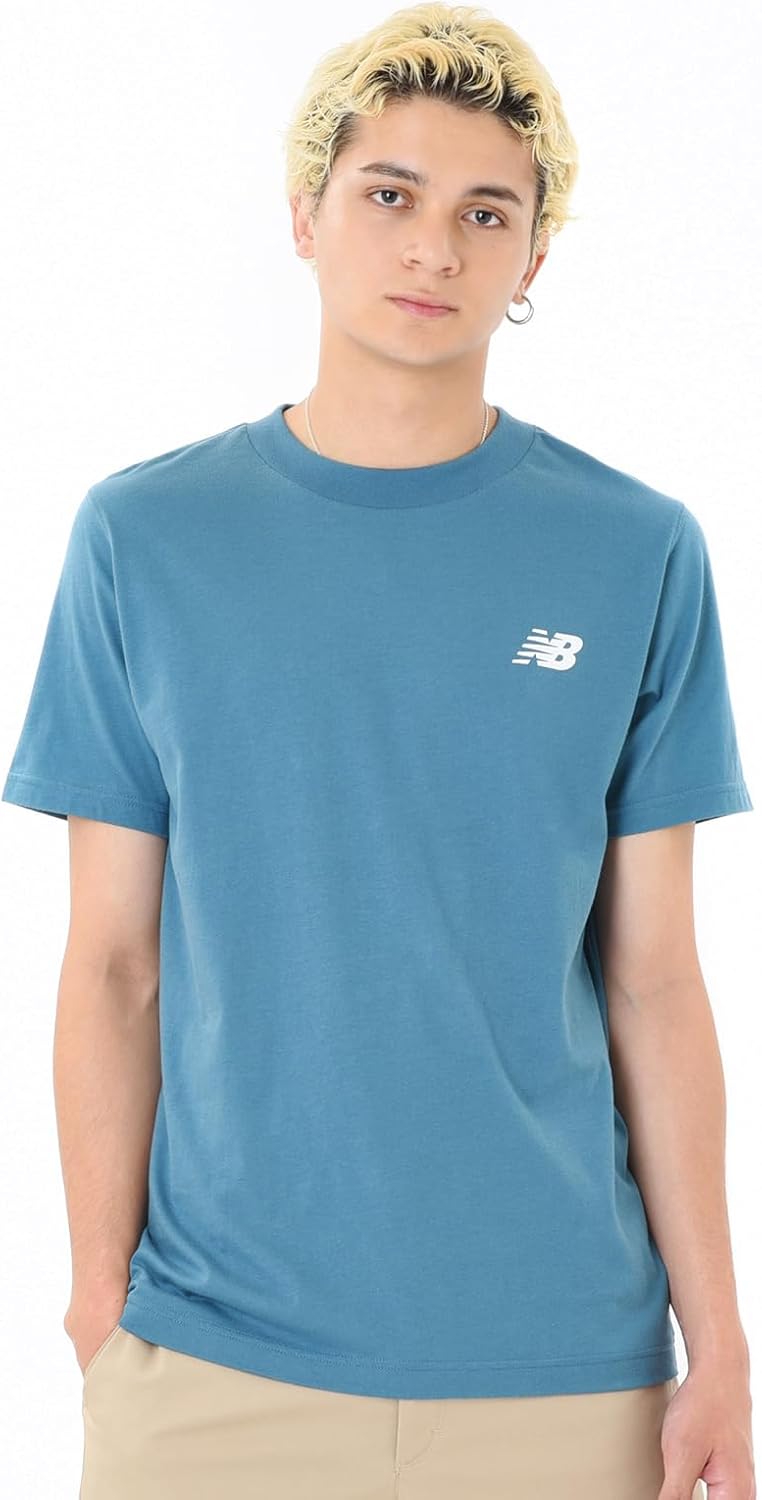 

Мужская футболка New Balance с коротким рукавом и графическим принтом в виде арки (MT41985)