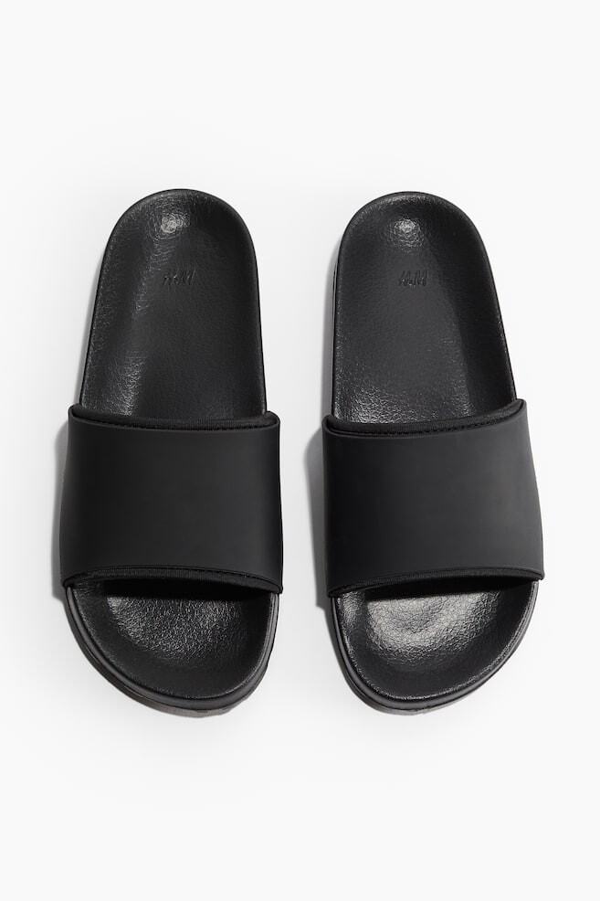 

Пляжные сандалии H&M, черный