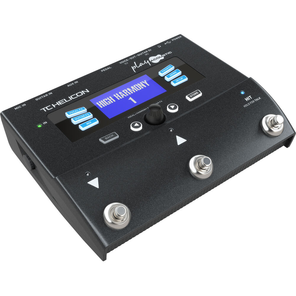 

Вокальный процессор TC-Helicon Play Acoustic Vocal and Acoustic Guitar PLAY ACOUSTIC