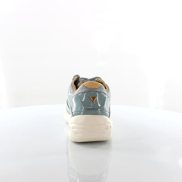 R698 женская лакированная кожаная женская поилка на шнуровке 362274 02 Puma, синий — фото 2