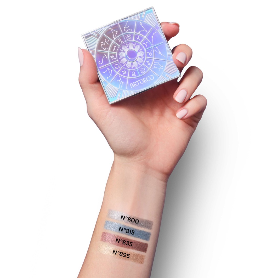 Тени для век cosmic glam eyeshadow Artdeco, 815 - earth, вес 0.8 гр. — фото 4