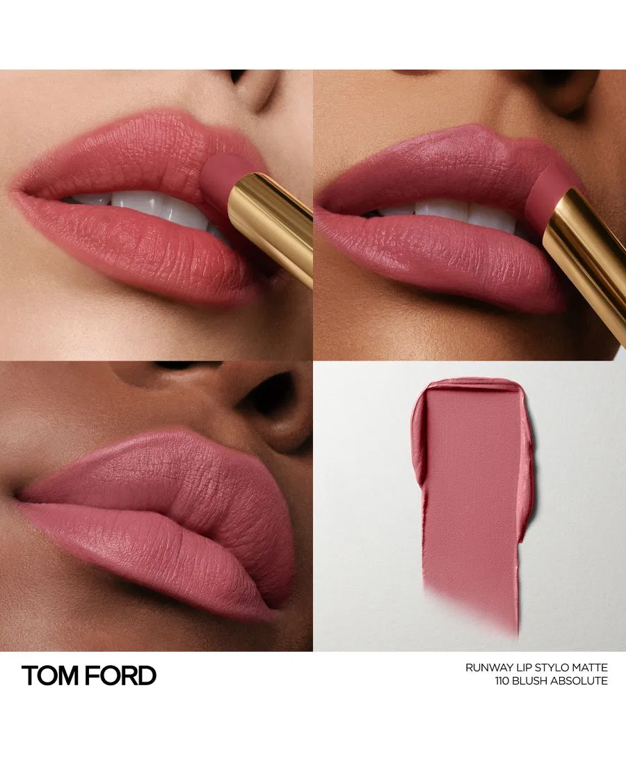 Матовая помада Runway Lip Stylo, 2 г Tom Ford, 110 blush absolute — фото 3