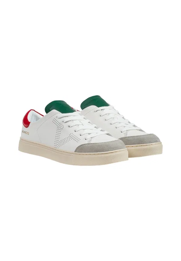 Кроссовки Milano 1.2 trainers 19V69 Italia, красный/зеленый — фото 2