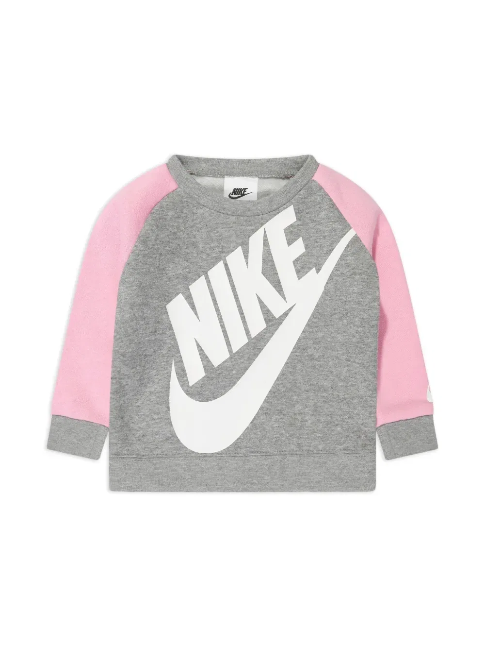 Спортивный костюм с логотипом Nike Kids, серый — фото 3