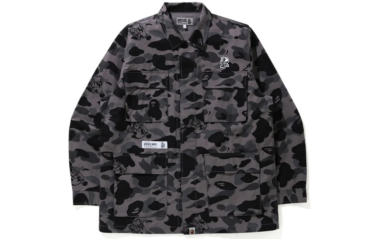 

Мужская рубашка Bape A Bathing Ape, черный