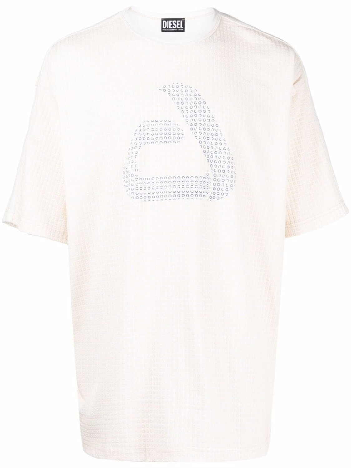 

Diesel фактурная футболка T-Hon, нейтральный цвет