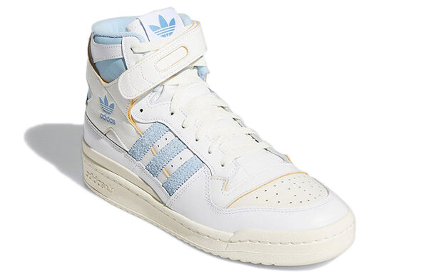 Кроссовки форум 84 высокие Adidas, белый — фото 3