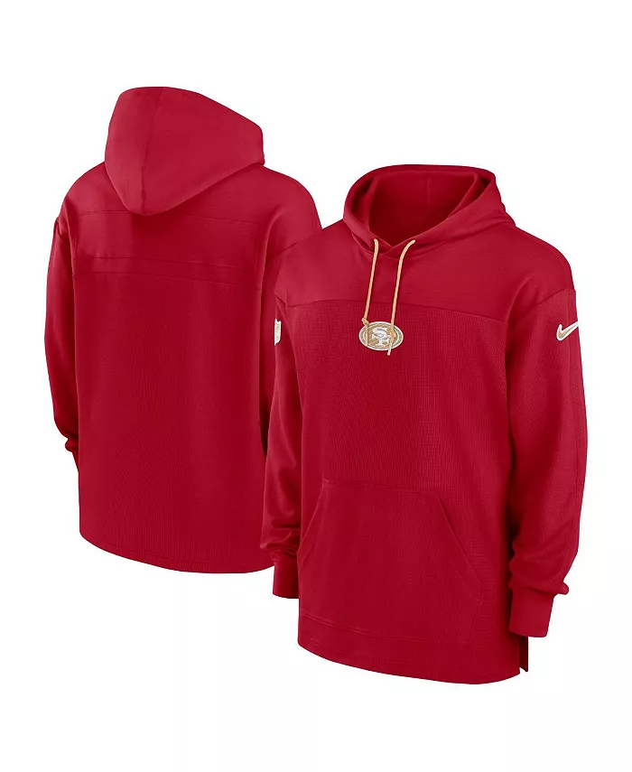 

Мужская худи Scarlet San Francisco 49ers Sideline Performance Pullover Nike