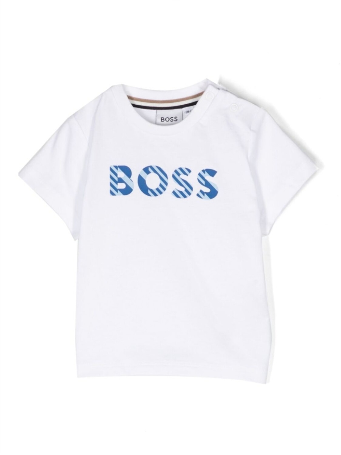 

BOSS Kidswear футболка с логотипом, белый