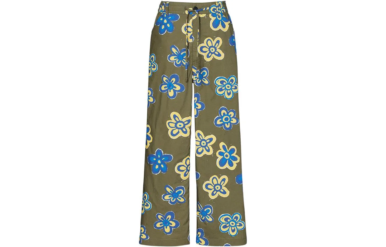 UNIQLO Широкие брюки с цветочным принтом Marni Easy