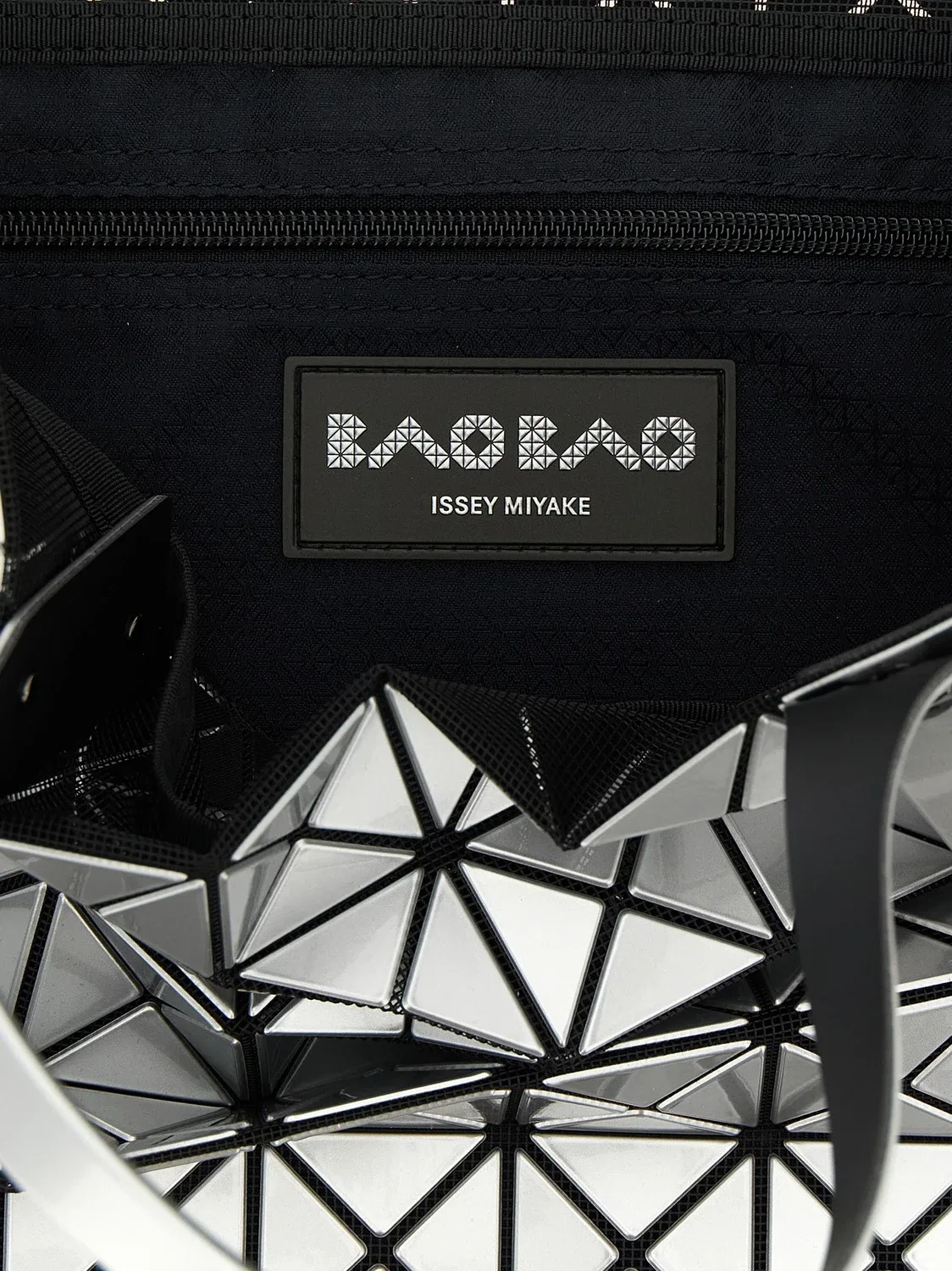 Шоппер «Prism» Bao Bao Issey Miyake, серебряный — фото 4