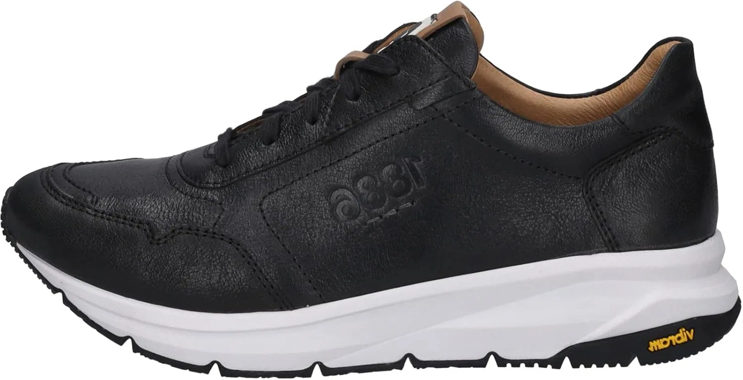 Мужские низкие кроссовки Josef Seibel Donald 01, ширина G (стандартная), сменная стелька, Black (Black Combo) — фото 3
