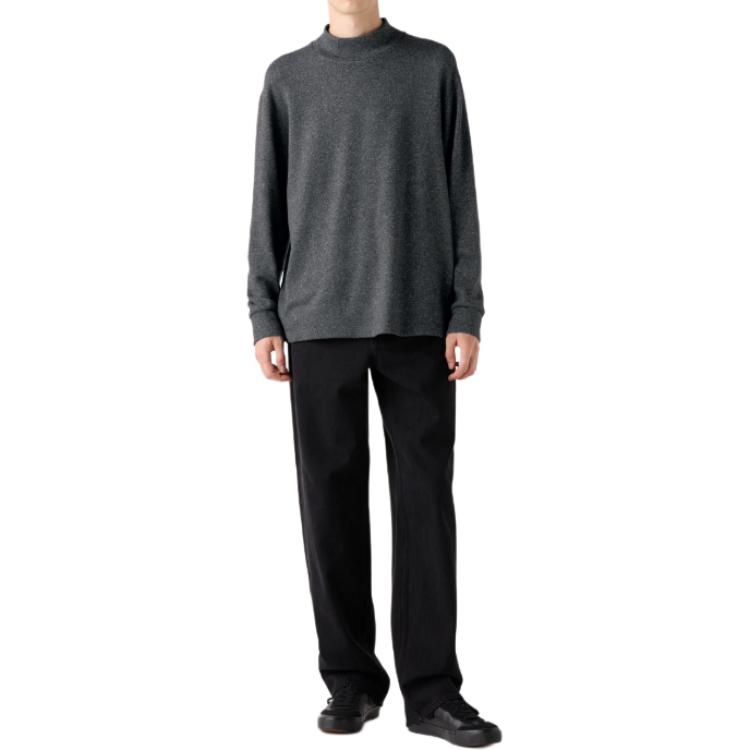 Футболка Unisex Asphalt Gray UNIQLO, серый — фото 3