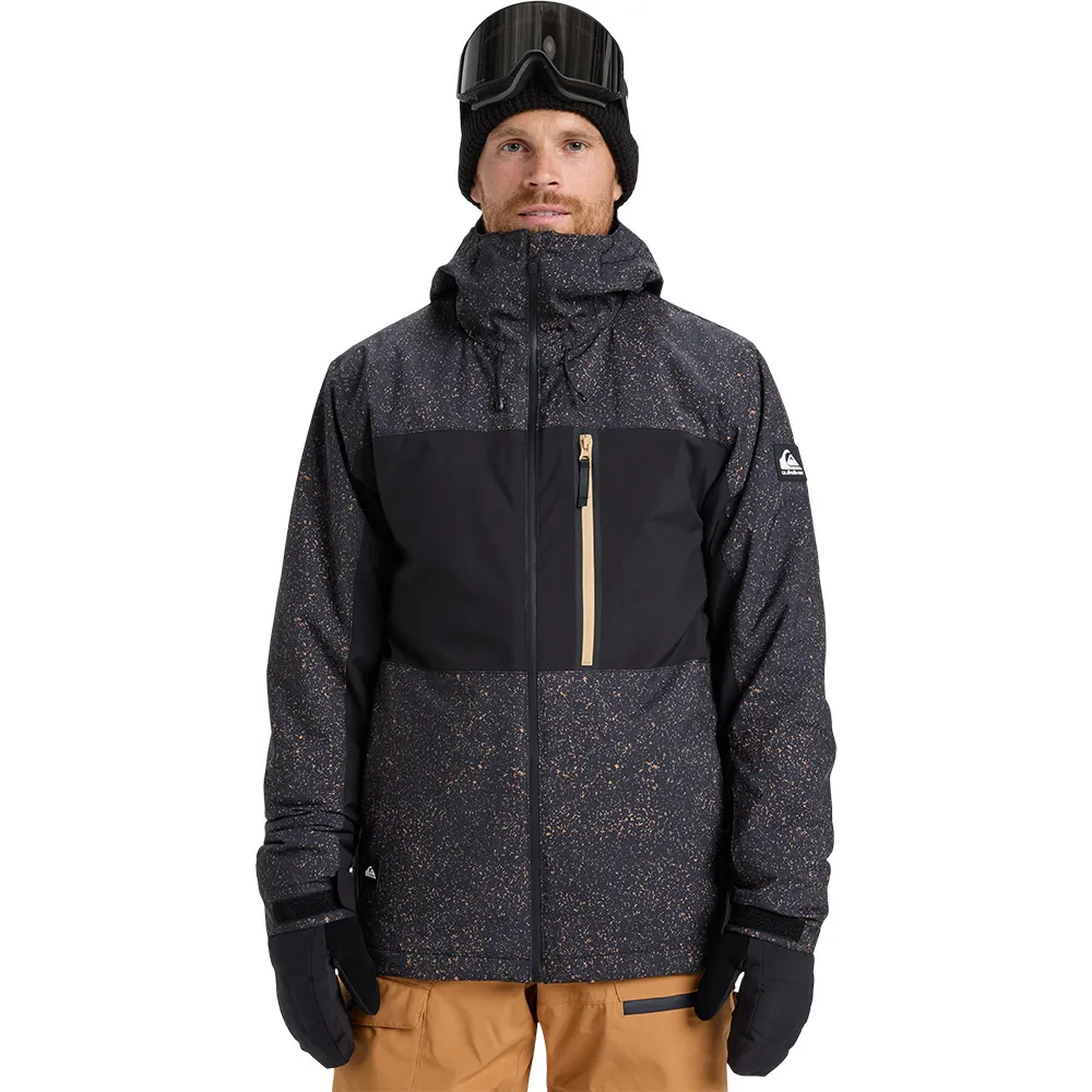 

Куртка Quiksilver Sycamore Printed, черный