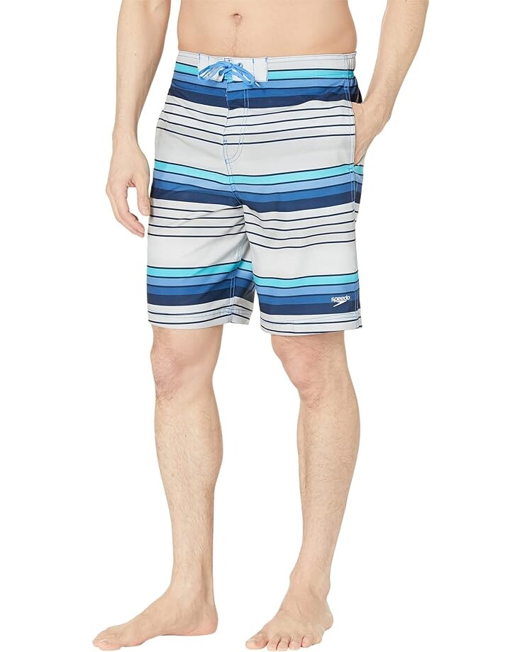 

Шорты для плавания Speedo Thruway Stripe Bondi 20", серый