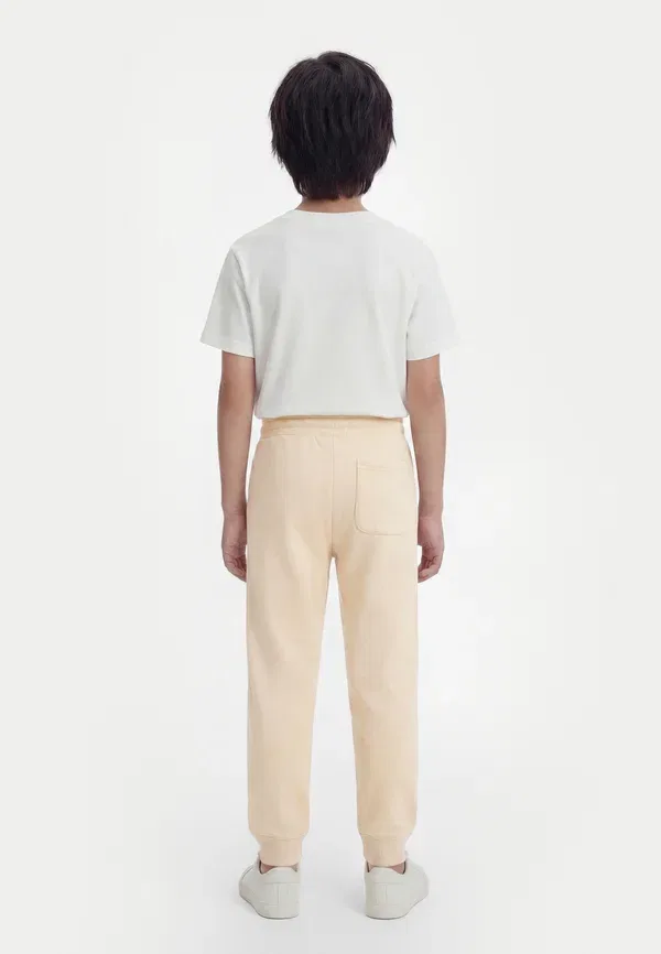 Спортивные штаны с мини-нашивкой Calvin Klein Jeans, цвет овсяный — фото 2