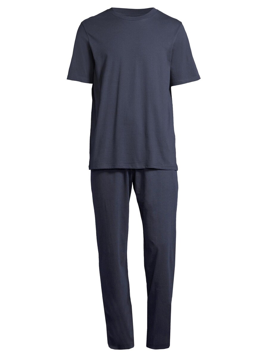 

Короткая пижама SCHIESSER Night & Home, темно-синий