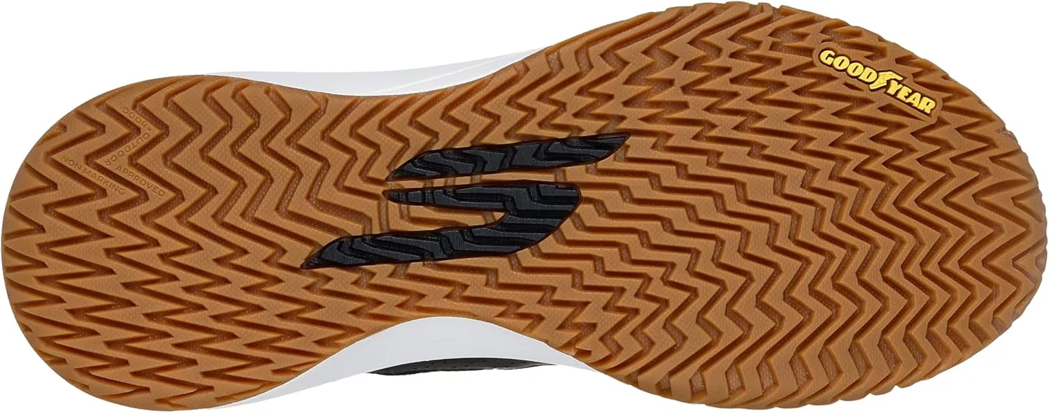 Мужские кроссовки Skechers Viper Court Rally, Black White — фото 2