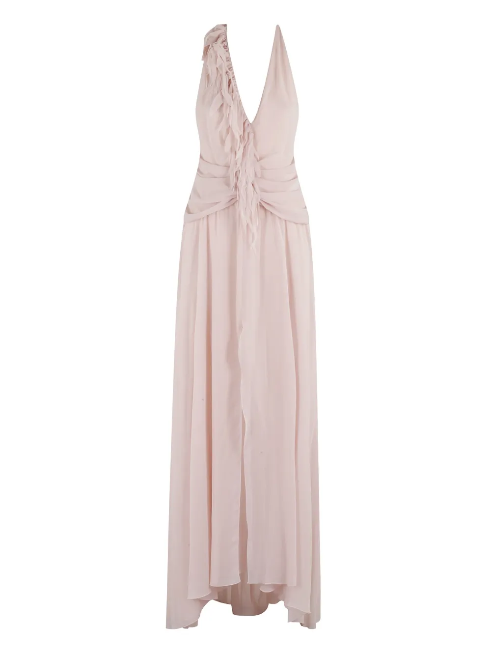 

Платье из ткани жоржет BLUMARINE, розовый