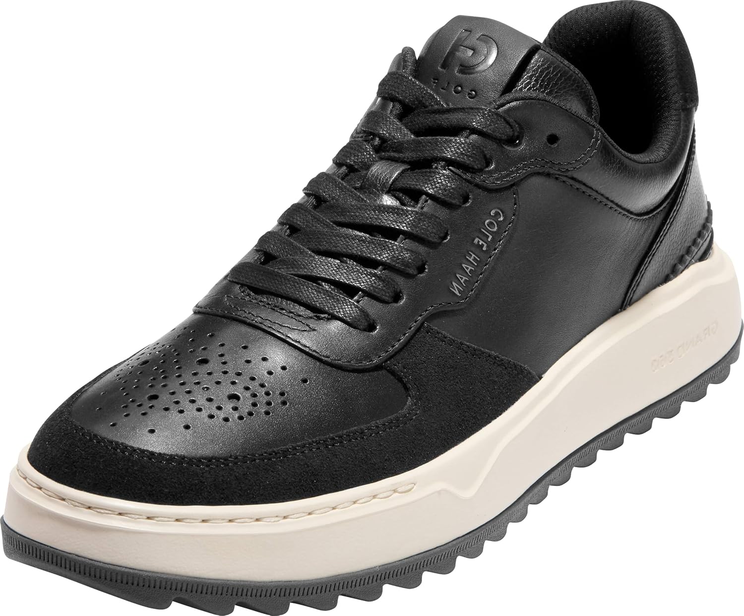 

Мужские кроссовки для гольфа Cole Haan Grandpro Crossover, слоновая кость/черный