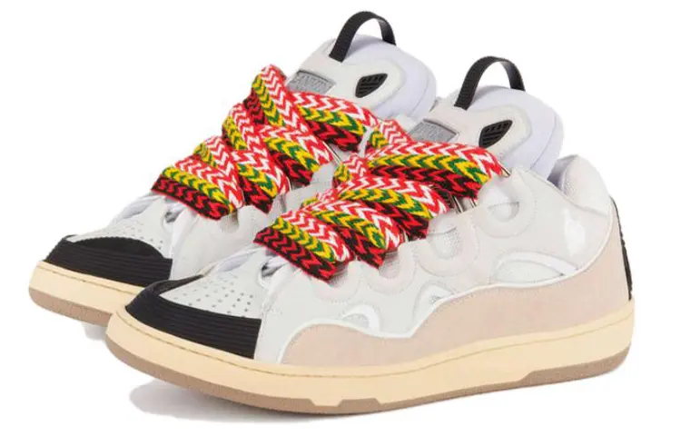 Lanvin Leather Curb Vintage White Multi — фото 4