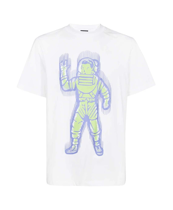 

Хлопковая футболка с принтом на передней части Billionaire, белый