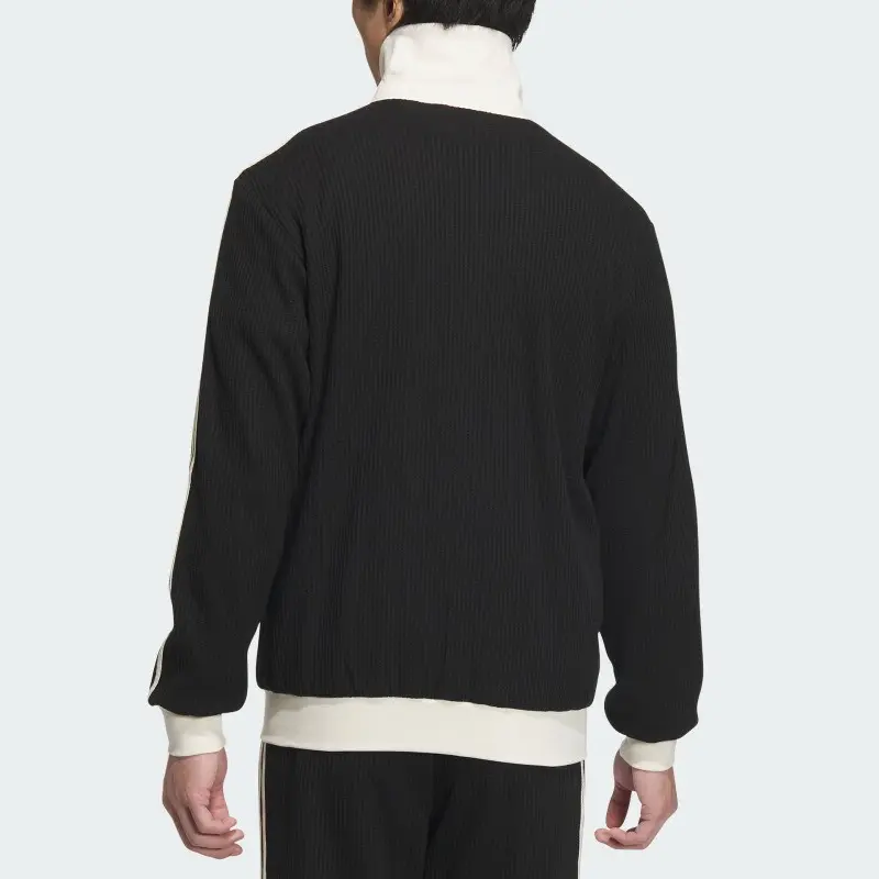 Классическая куртка с тремя полосками, унисекс, черная Adidas Originals, черный — фото 3
